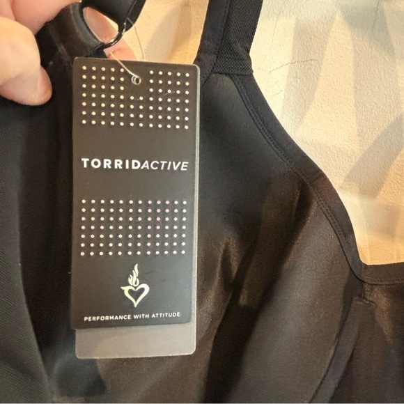 TORRID CURVE Sz 42H Underwire Adjustable J-Hook Medium Support Sports Bra NEW - Picture 9 of 13